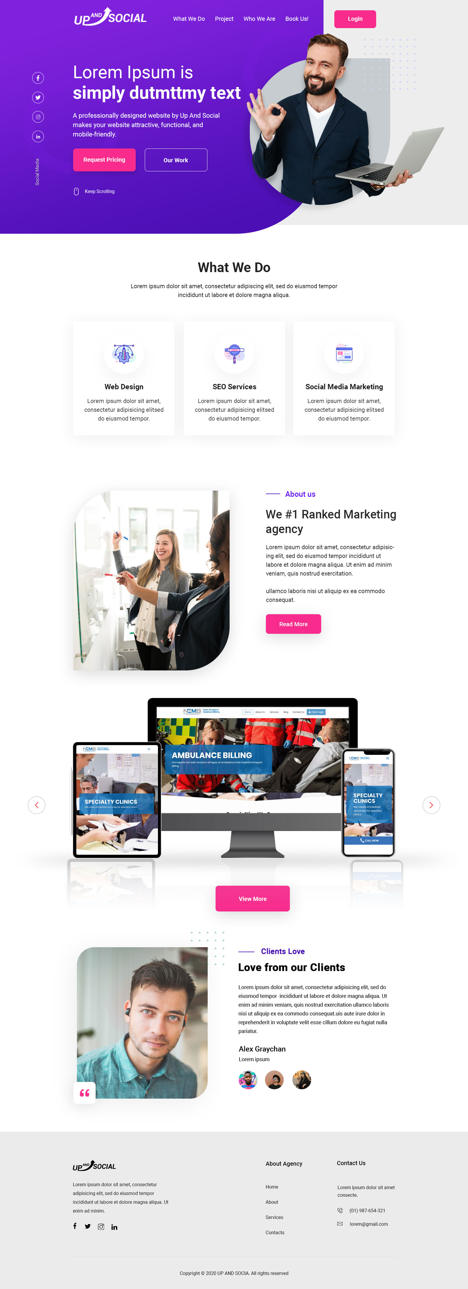 Web Design by Webvalley99 for this project | Design #26044248