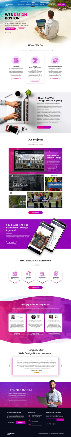 Web Design by pb for this project | Design: #26037101