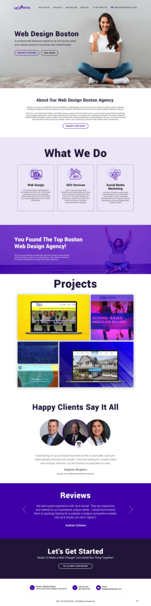 Web Design by pb for this project | Design: #26037104