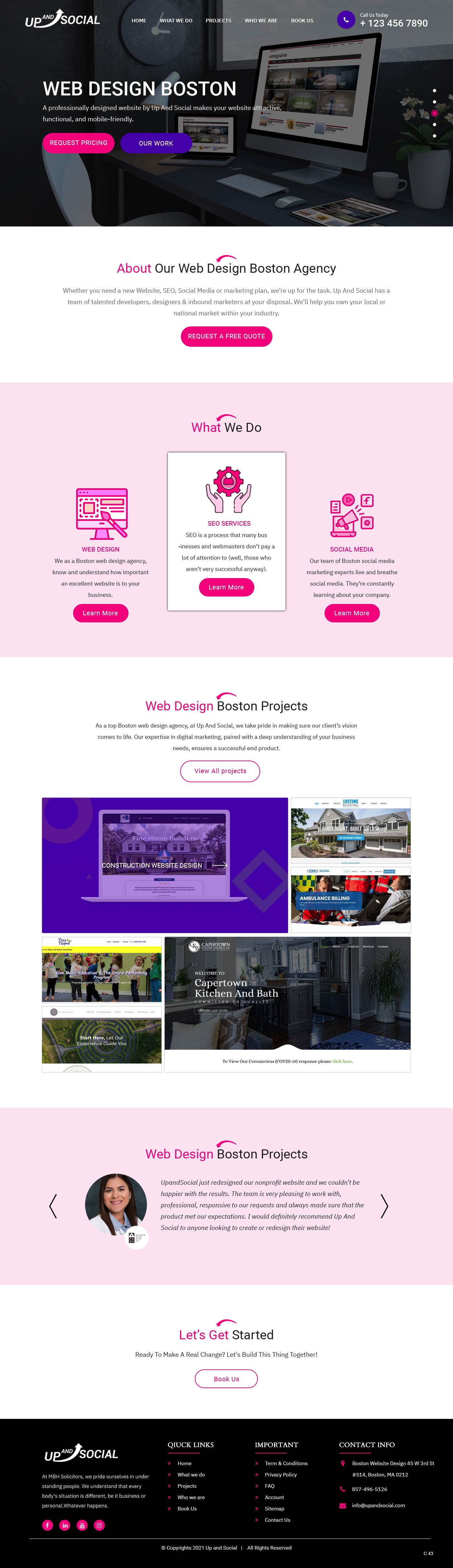 Web Design by pb for this project | Design #26037111