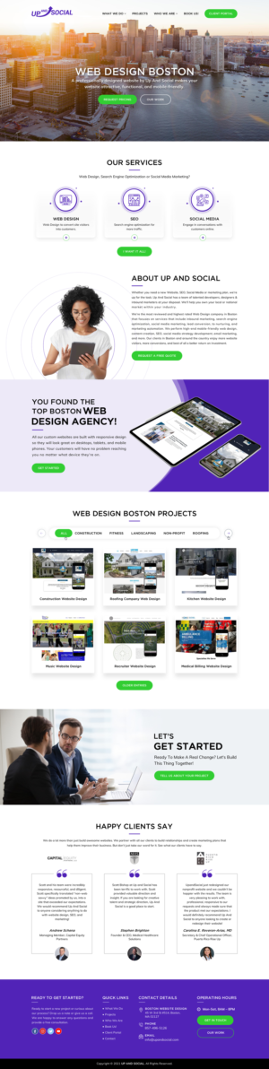 Website Redesign project for agency | Web Design by Creative Design