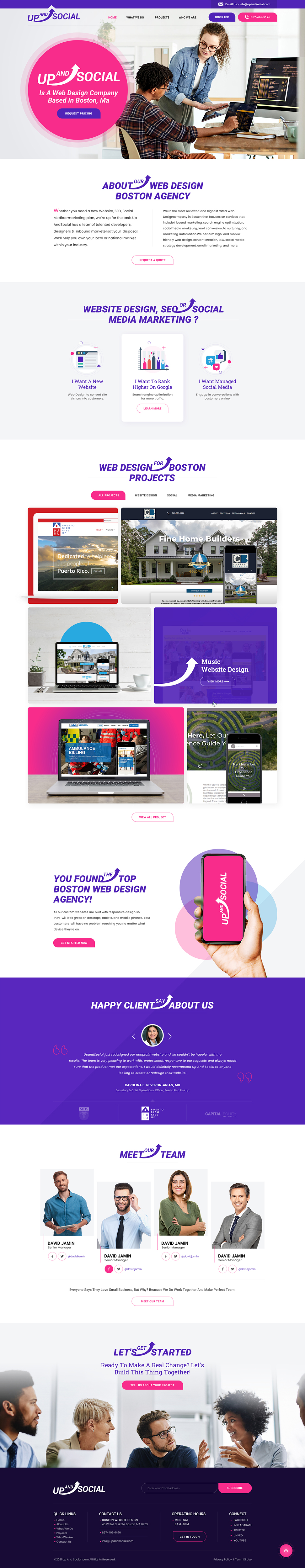 Web Design by Blendesign for this project | Design #26061880