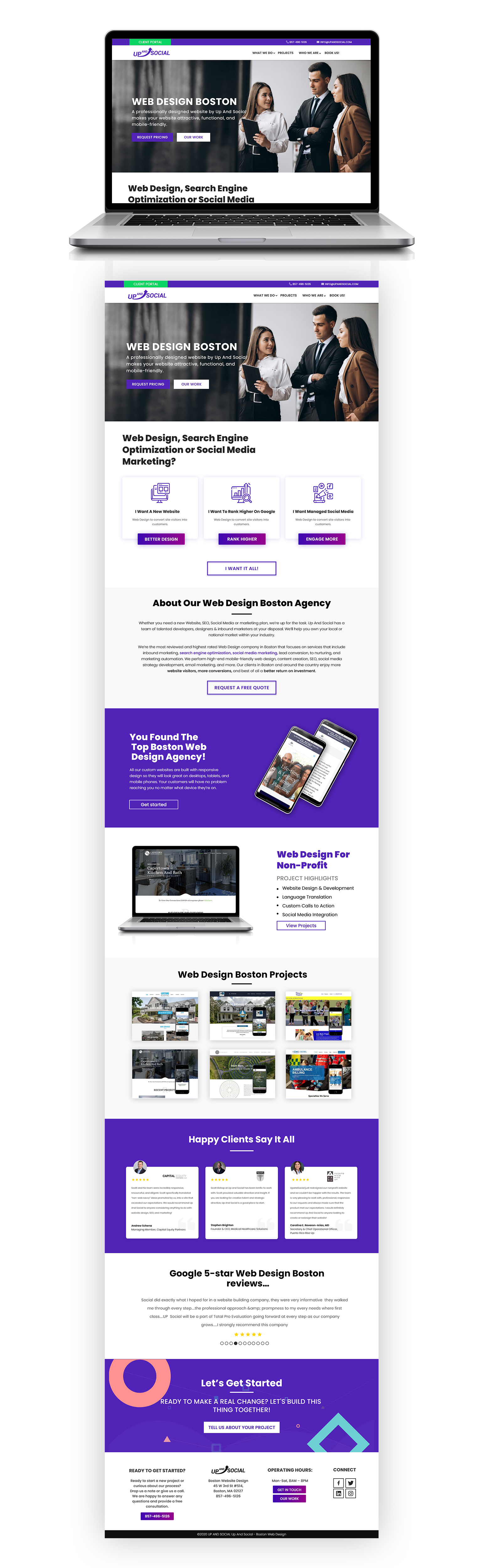 Web Design by Adeel Rahman for this project | Design #26047997