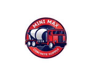 Mini Max Concrete Supply | Logo Design by TrisDesign