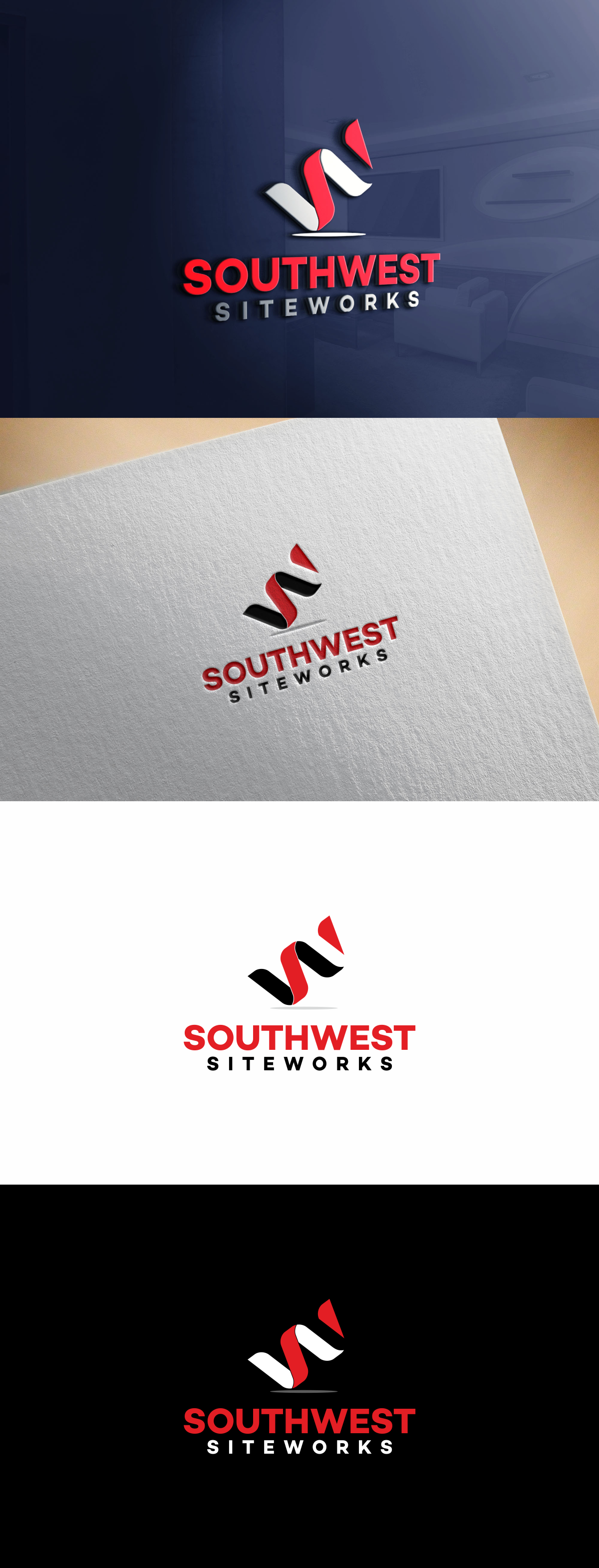 Diseño de Logo por ViciouSaint para southwest siteworks | Diseño #26033989