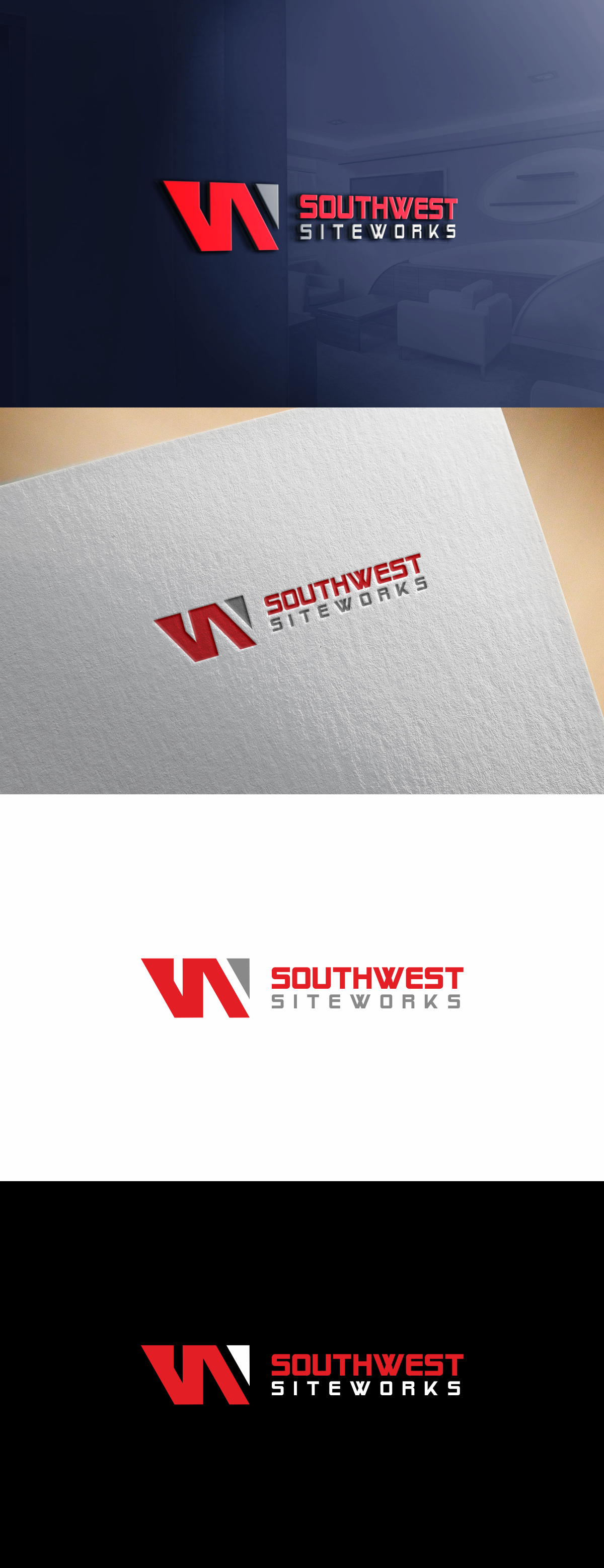 Diseño de Logo por ViciouSaint para southwest siteworks | Diseño #26034283