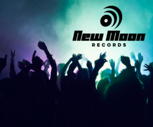 New Moon Records | Logo Design by Buck Tornado