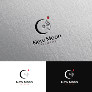 New Moon Records | Logo-Design von Rii