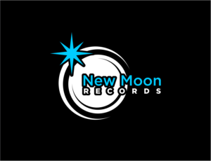 New Moon Records | Logo Design by BNdesigner