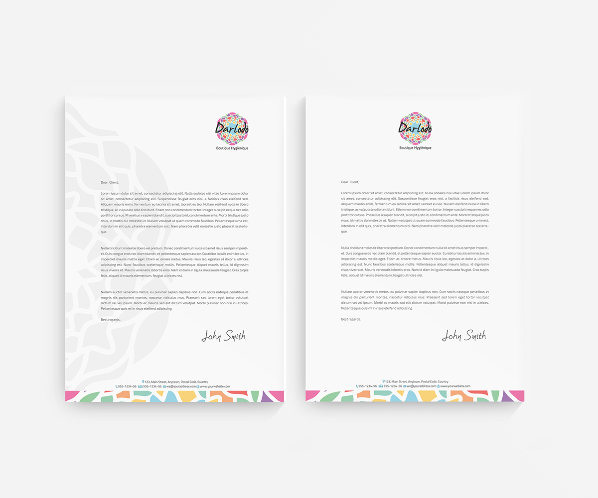 Stationery Design by Owtee-TheDreamer. for this project | Design #3677754