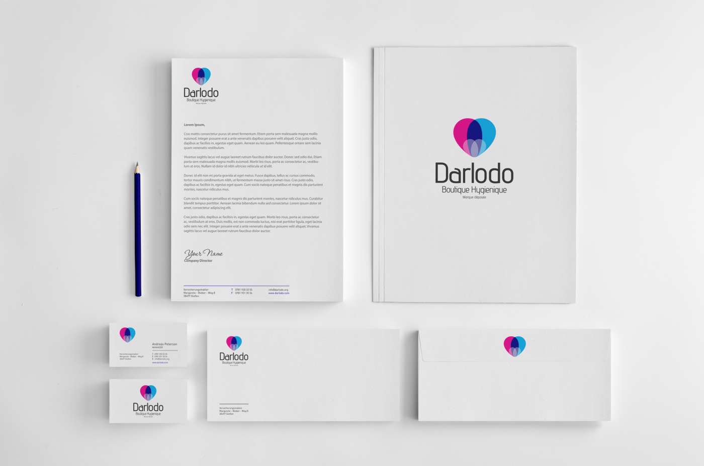 Stationery Design by HYPdesign for this project | Design: #3654492