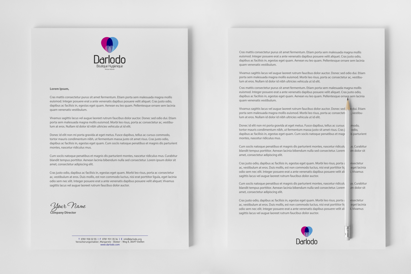 Stationery Design by HYPdesign for this project | Design #3654518