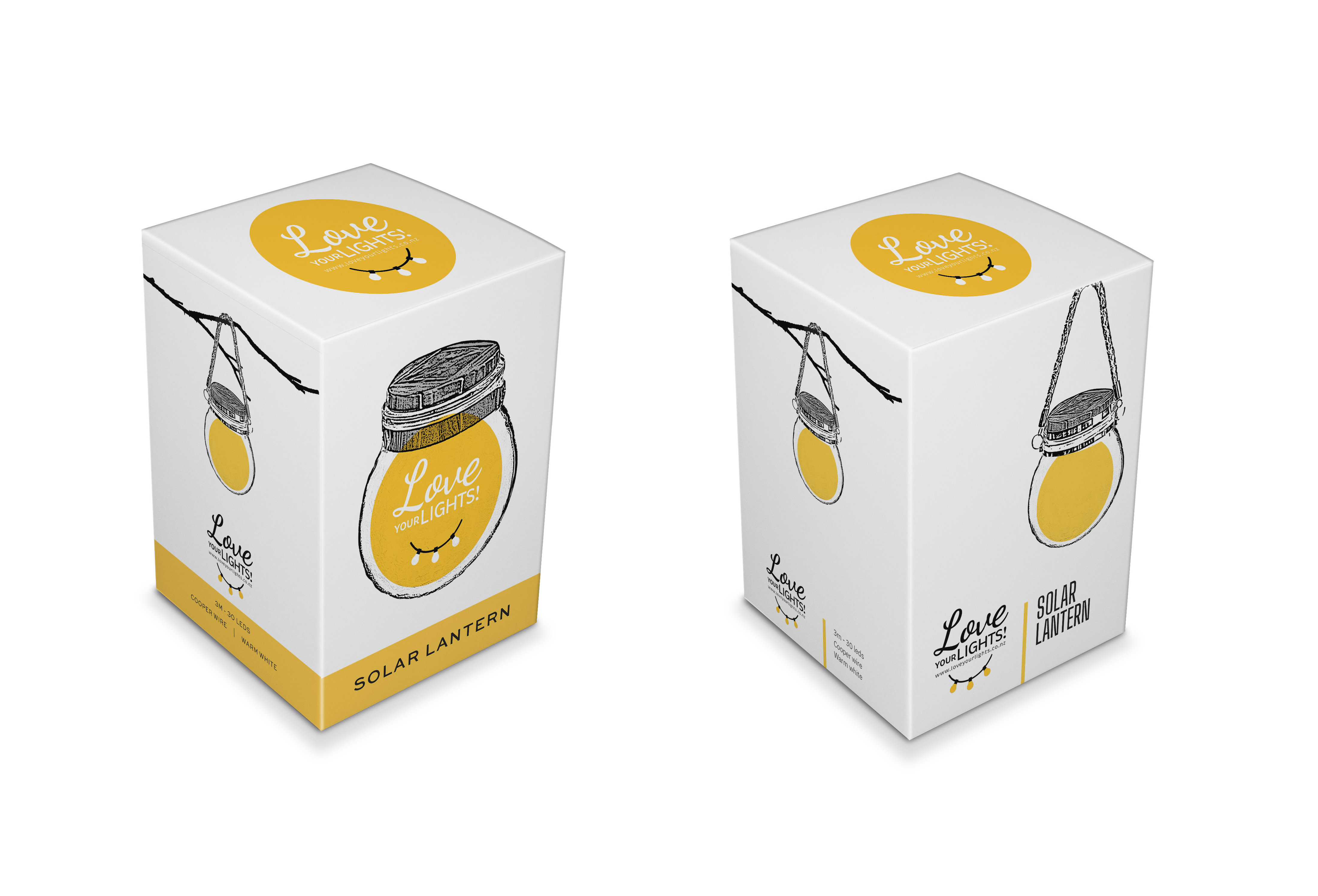 Packaging Design by 68_Design for Love Your Lights | Design #26043312