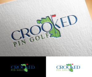 Crooked Pin / Crooked Pin Golf | Logo-Design von step forward 2