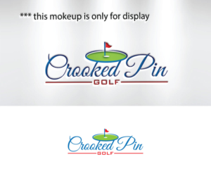 Crooked Pin / Crooked Pin Golf | Diseño de Logo por Ochieng