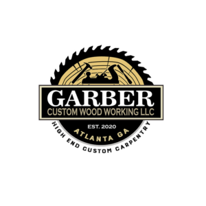 Garber Custom Woodworking llc/  Atlanta, GA/ est. 2020/ High end custom carpentry | Logo Design by NILDesigns