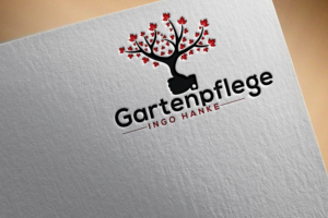 Gartenpflege Ingo Hanke | Logo Design by Jennifer©