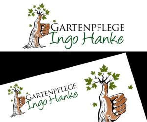 Gartenpflege Ingo Hanke | Logo Design by blue eye