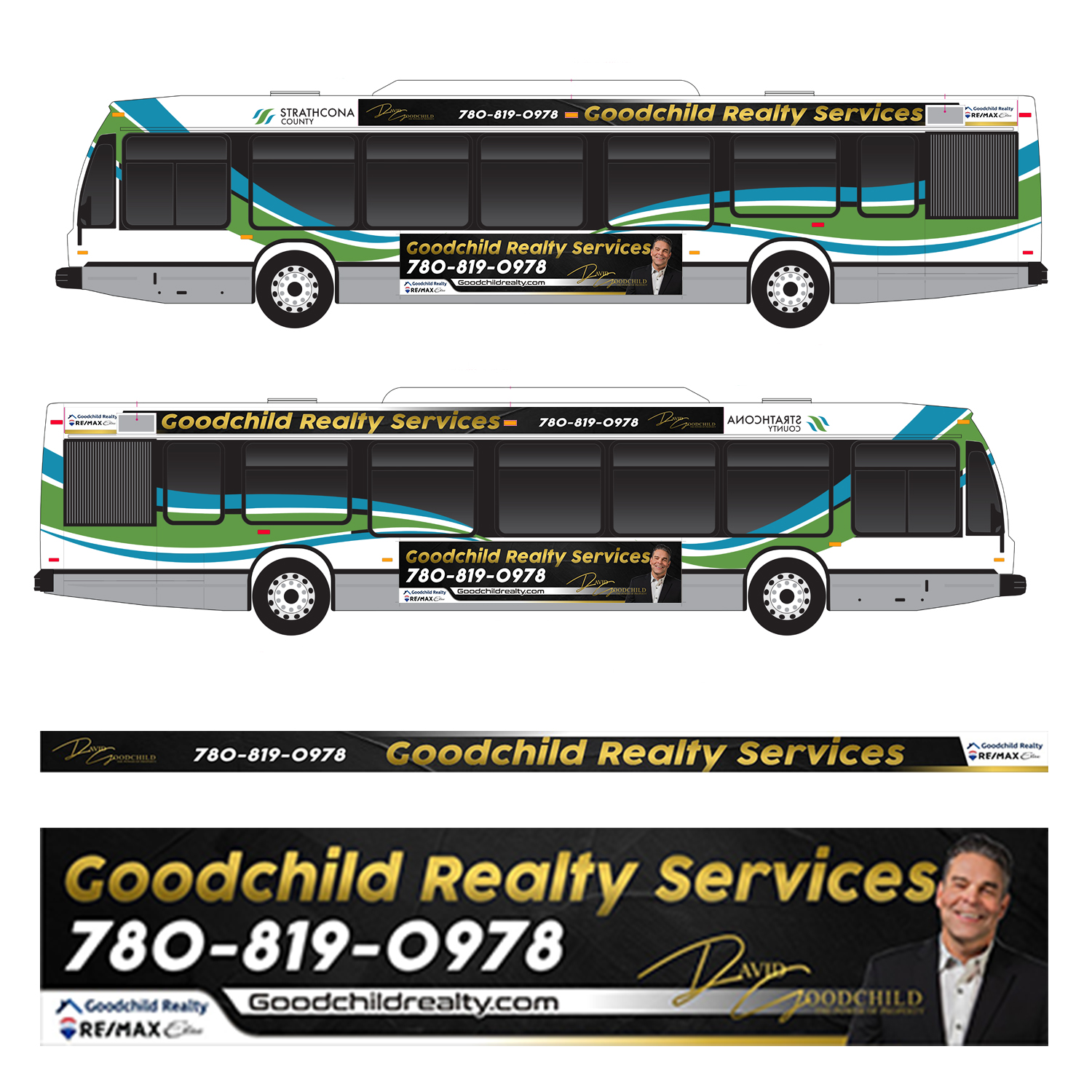 Diseño de Rotulación de Vehículo por DG+ para Goodchild Realty Services | Diseño #26069497