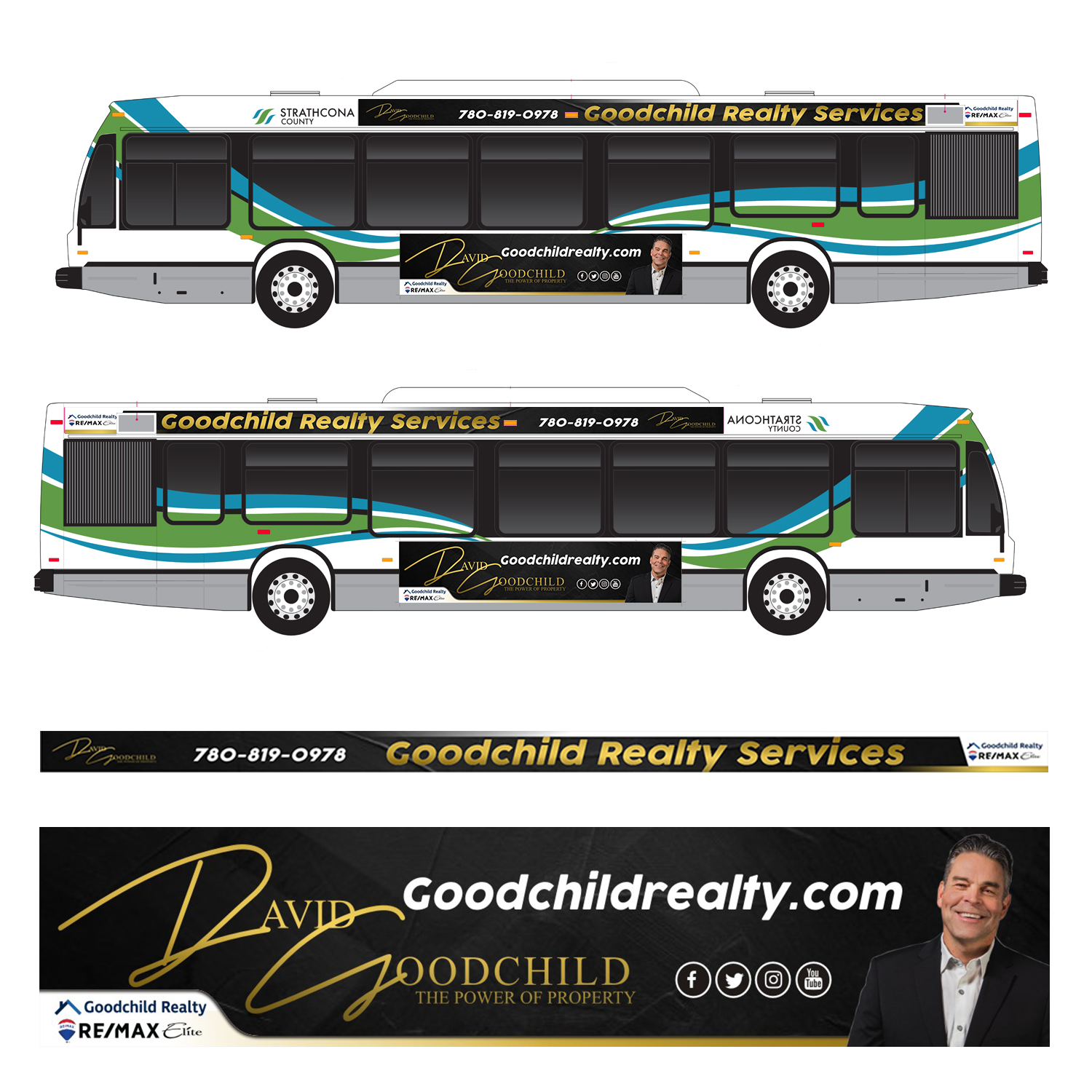 Diseño de Rotulación de Vehículo por DG+ para Goodchild Realty Services | Diseño #26082792