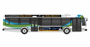 Real Estate - Car Wrap - Graphic design work for bus advertisement | Car Wrap-Design von Maestroto
