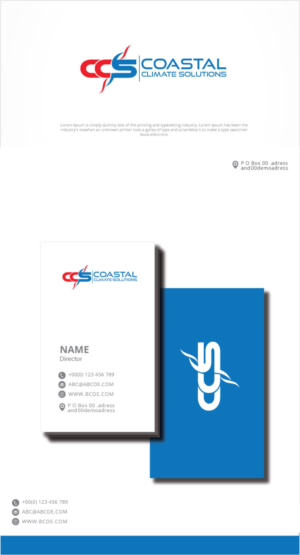 Logo Design by graphicevolution for Coastal Climate Solutions | Design: #26042278