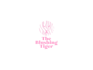 The Blushing Tiger | Logo Design by Atvento Graphics