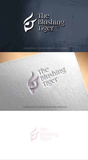 The Blushing Tiger | Logo-Design von graphicevolution