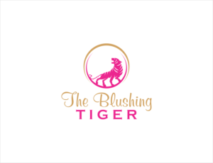 The Blushing Tiger | Logo Design by BNdesigner