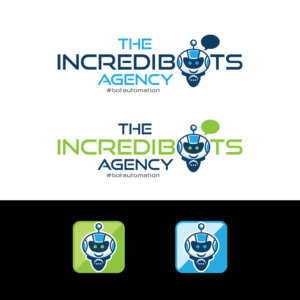 The Incredibots Agency (if possible insert #botautomation as the tagline) | Design de Logo par Graphic Bricks