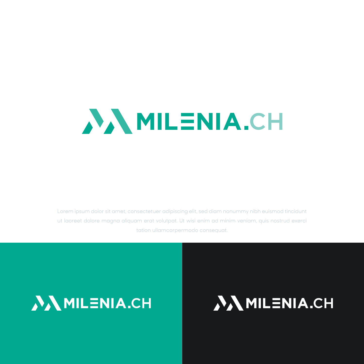 Logo Design by SlashGrid for Milenia | Design #26048943