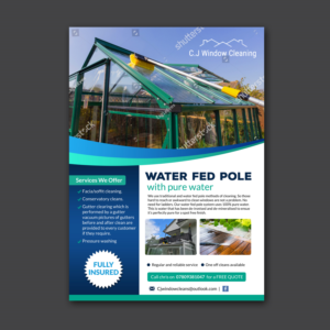 Window cleaning company in need of leaflet design  | Flyer Design by Schöpfer