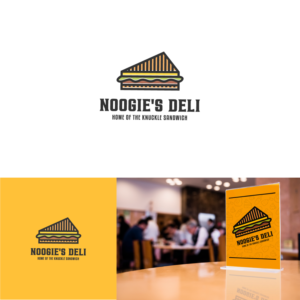 Noogie's Deli - Home of the Knuckle Sandwich | Logo Design by TerryBogard