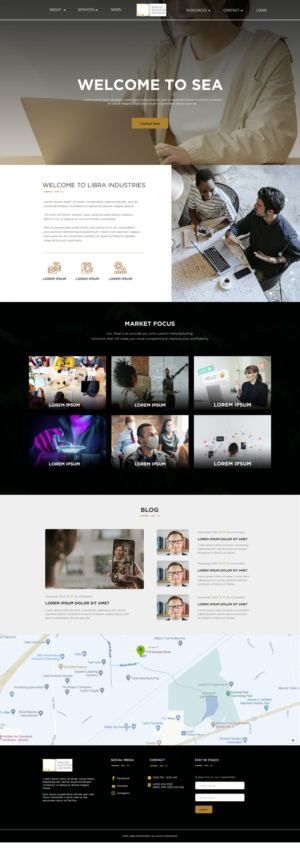 Web Design par Faizan Qadir pour Service Elevation Advisors, LLC | Design : #26085181