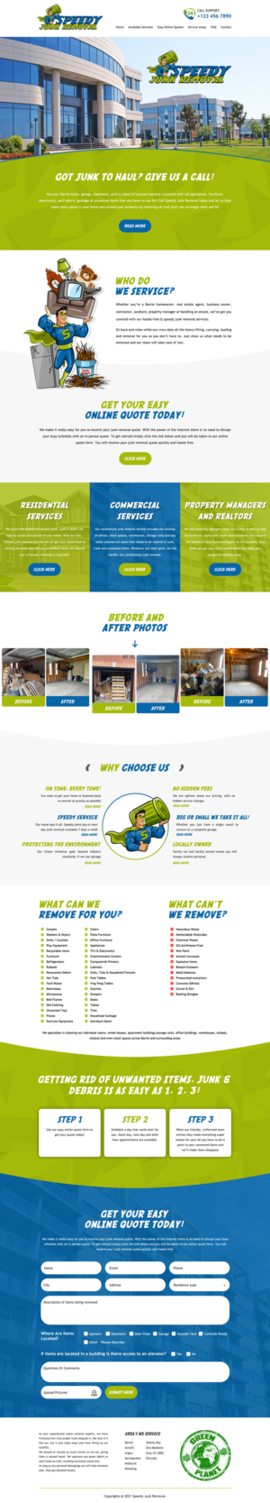 Web Design by MAZY for this project | Design: #26048688