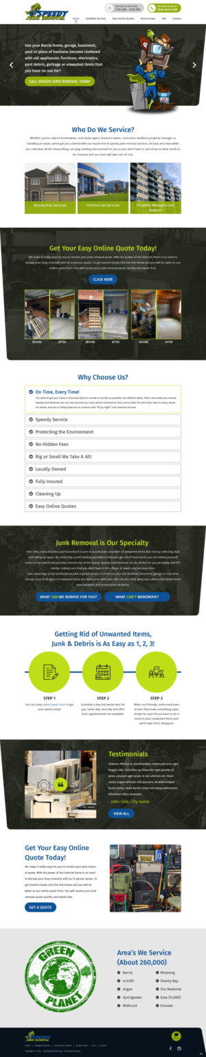 Web Design by pb for this project | Design: #26049143