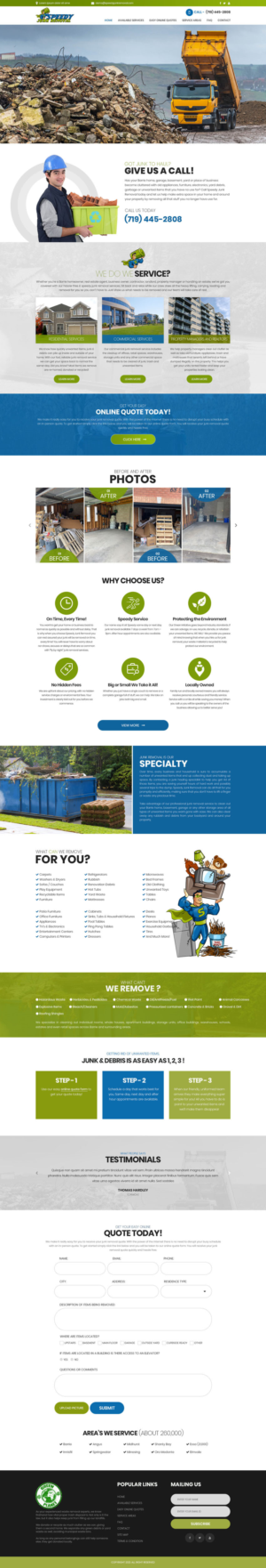 Web Design by Dream Logo Design for this project | Design: #26052741