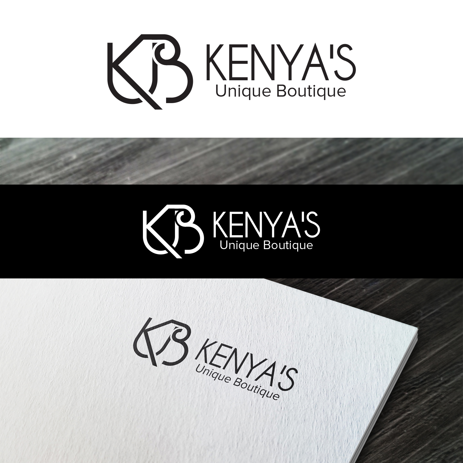 Logo-Design von Maxo-Biz für Kenya's Unique Boutique | Design #26041592
