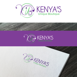 Diseño de Logo por Maxo-Biz para Kenya's Unique Boutique | Diseño: #26046888