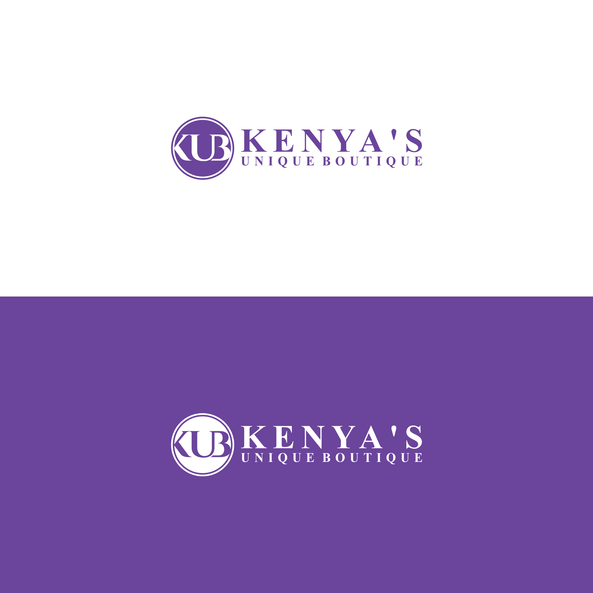 Diseño de Logo por AZart para Kenya's Unique Boutique | Diseño #26042587