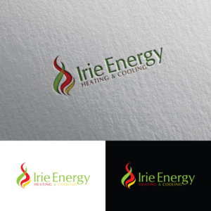 Irie Energy Heating & Cooling | Logo Design by Rii