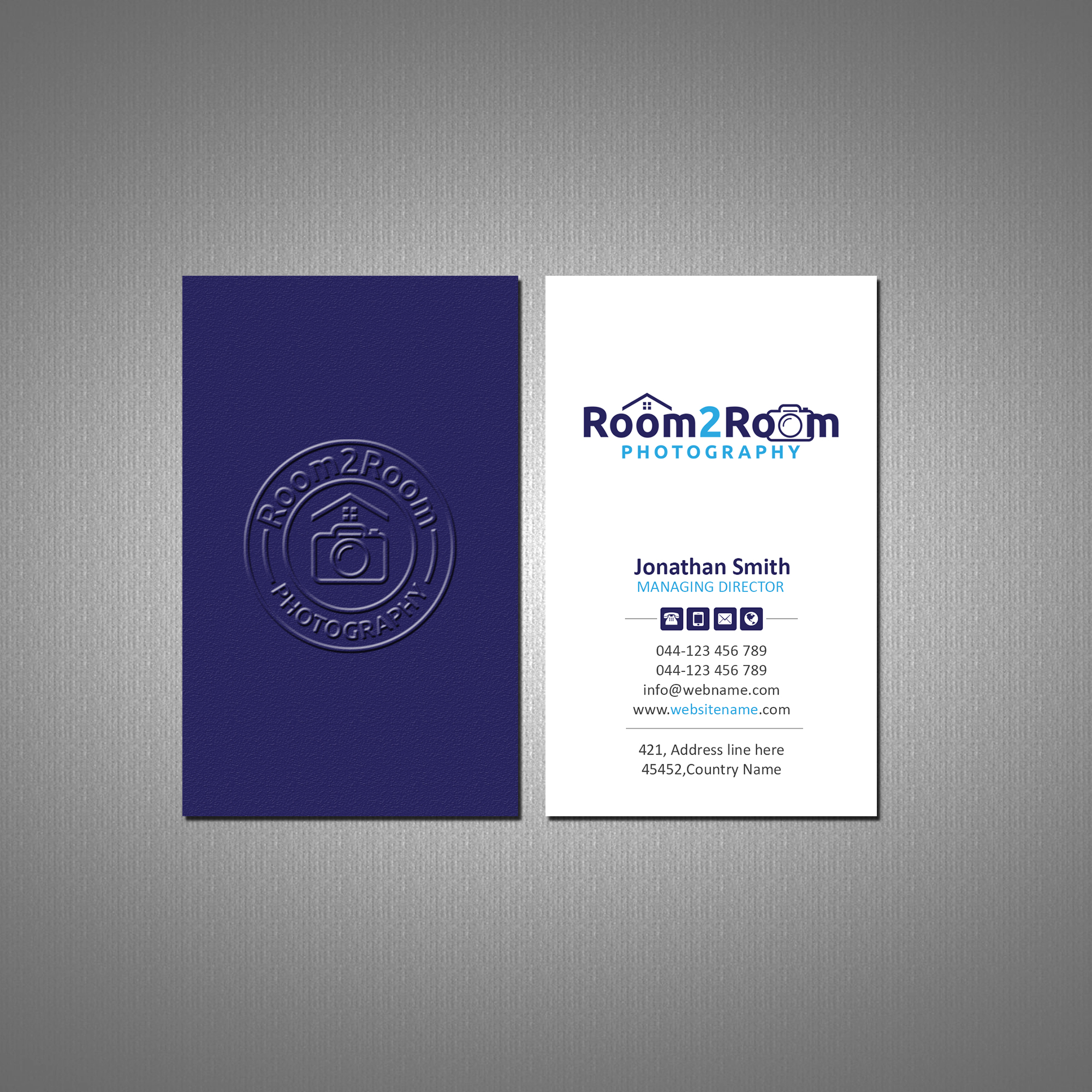 Business Card Design by Creations Box 2015 for this project | Design #26047210