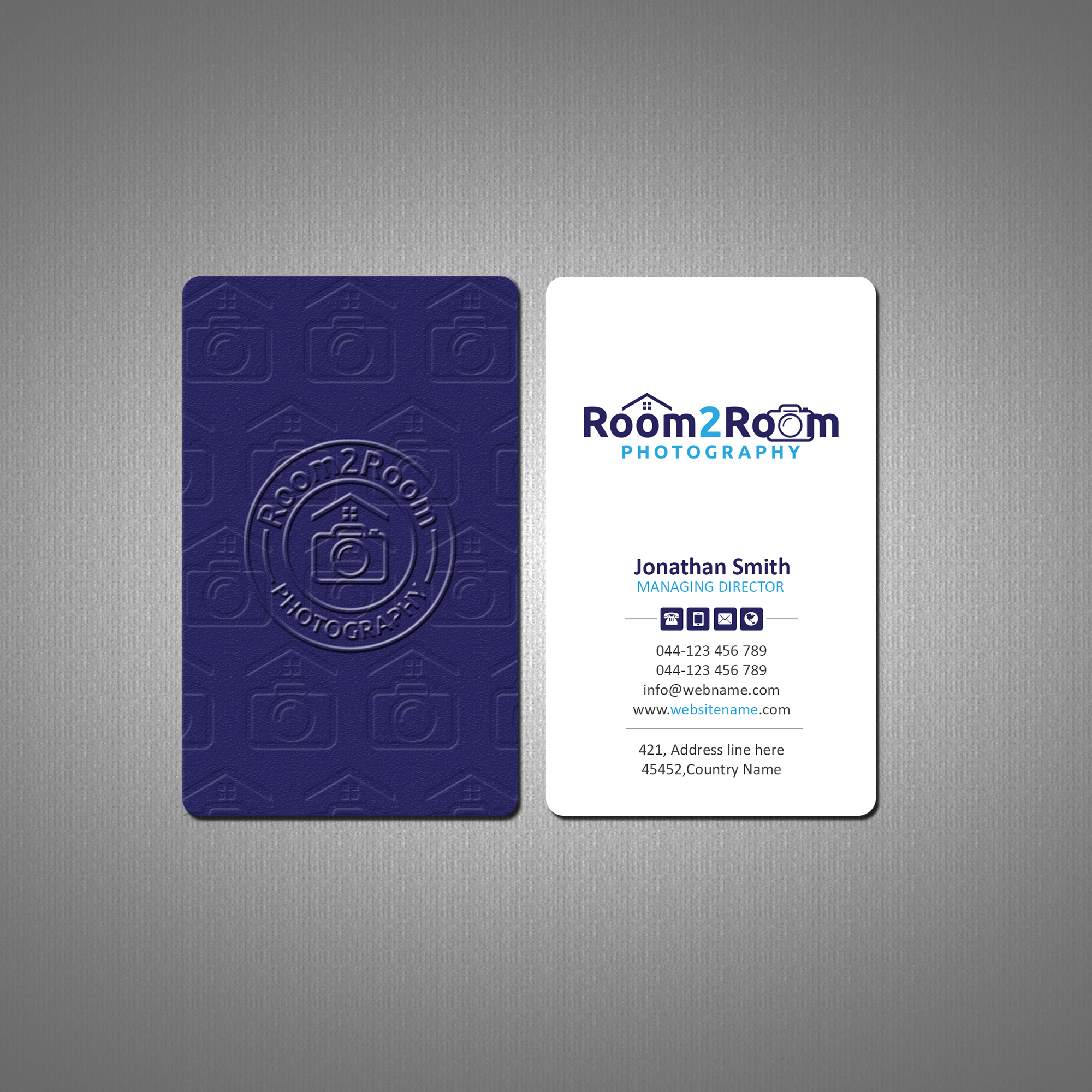 Business Card Design by Creations Box 2015 for this project | Design #26047211