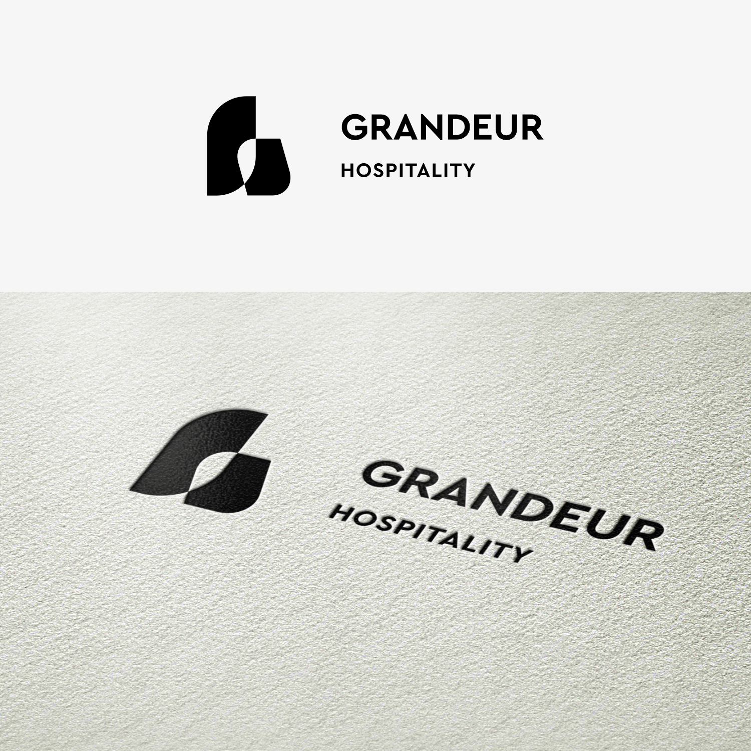 Logo Design by Omee for Grandeur Hospitality | Design #26043621