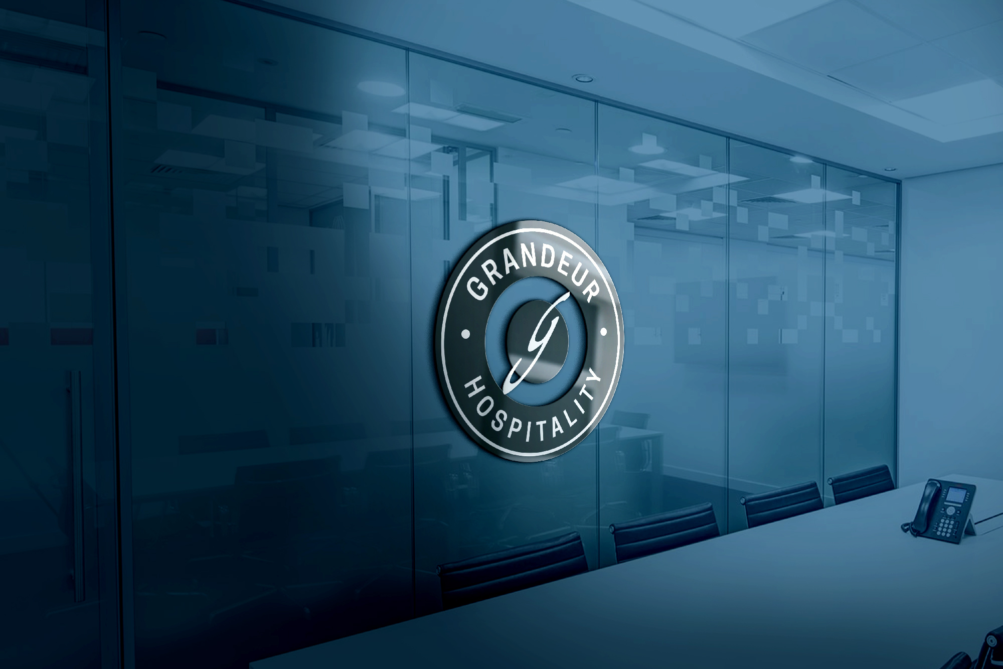 Logo Design by Giovanni for Grandeur Hospitality | Design #26043553