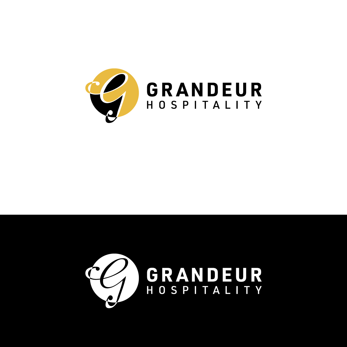 Logo Design by Deziners Zone for Grandeur Hospitality | Design #26042533