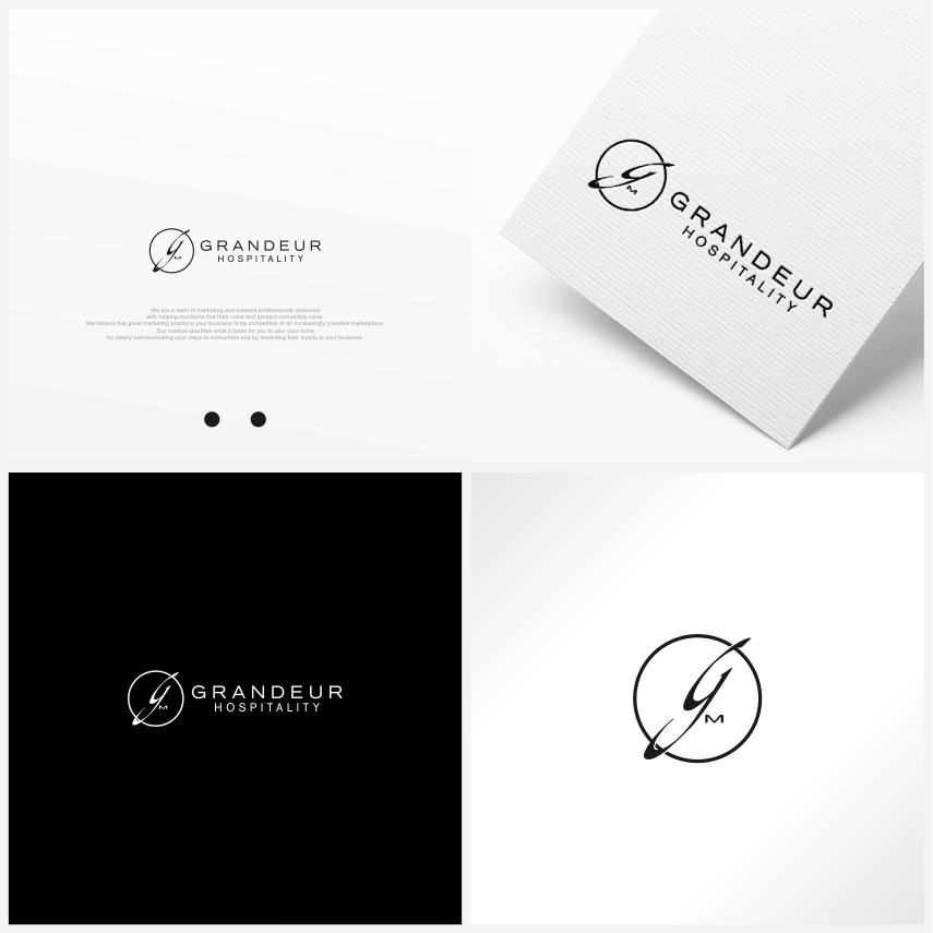 Logo Design by vintana for Grandeur Hospitality | Design #26046668