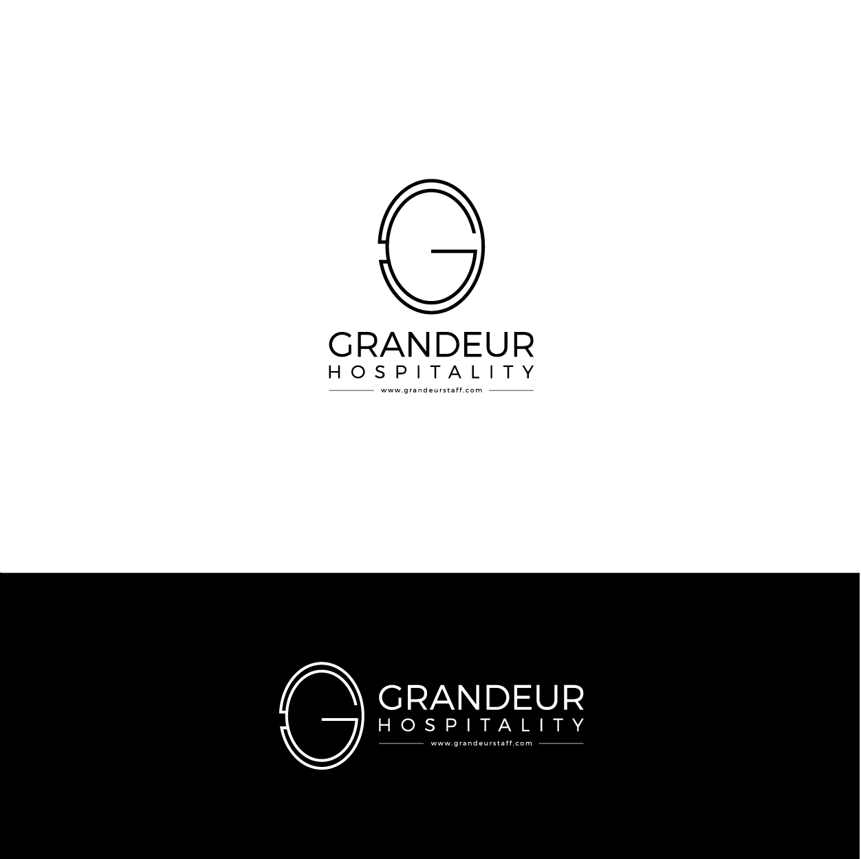 Logo Design by Fauzan Zainal for Grandeur Hospitality | Design #26042472