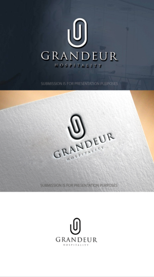 Diseño de Logo por graphicevolution para Grandeur Hospitality | Diseño: #26041457