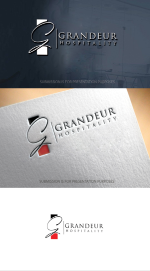 Diseño de Logo por graphicevolution para Grandeur Hospitality | Diseño: #26041459